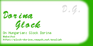 dorina glock business card